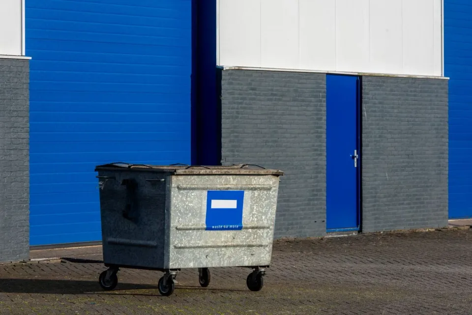 Commercial Dumpster — Commercial Building Commercial Dumpster — Commercial Building